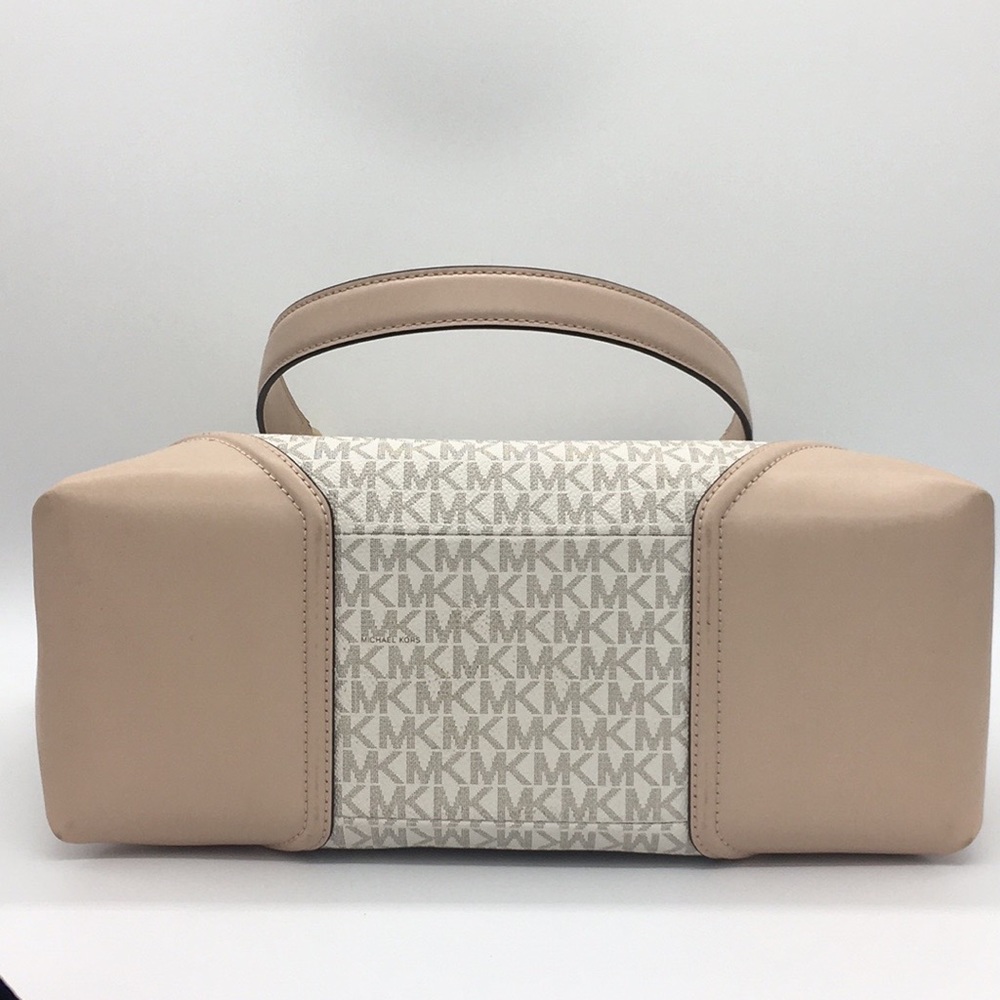 MICHAEL KORS NICOLE LG SHLDR TOTE VANILLA MLTI - Picture 5 of 8